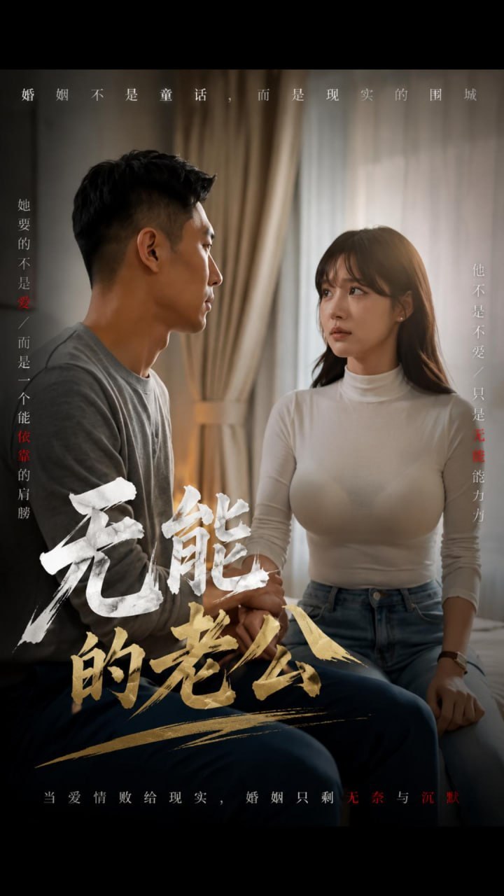 无能的老公 AI成人短剧 因性功能障碍无法满足妻子 丈夫无奈纵容妻子预约单男回家发泄欲望