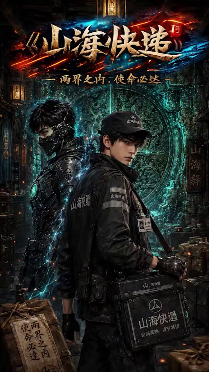 山海快递EP3 AI成人短剧 平凡快递员坠入异世界陷入肉欲深渊的奇幻冒险