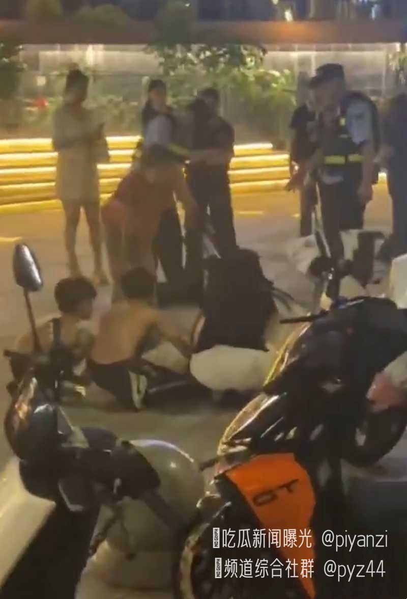 南宁航洋城深夜突发持刀伤人案嫌疑人黄某某因琐事纠纷刺伤谢某某后被捕