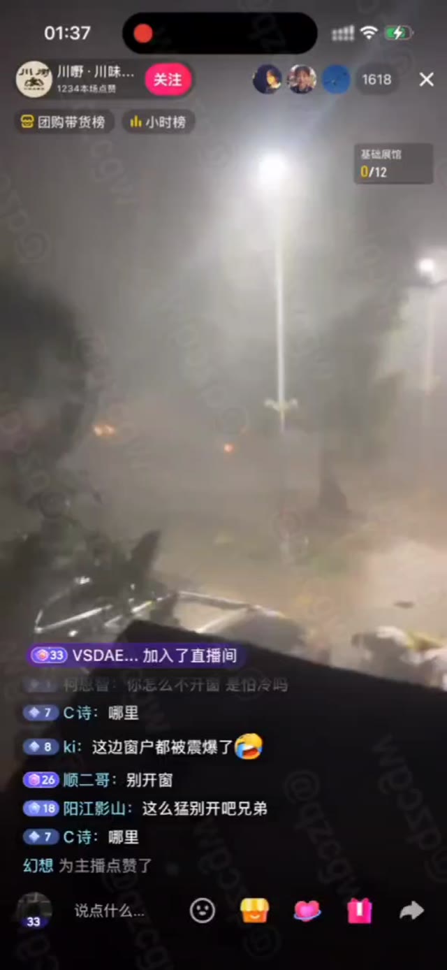 14级强台风红霞凌晨正面袭击广东惠州惠东导致沿海多地遭遇严重破坏