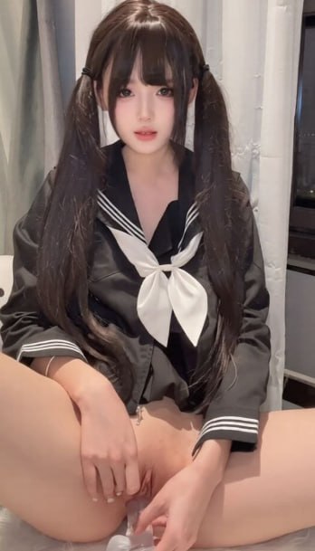 每日大赛 水手制服视频流出双马尾白丝少女自慰高潮细节曝光