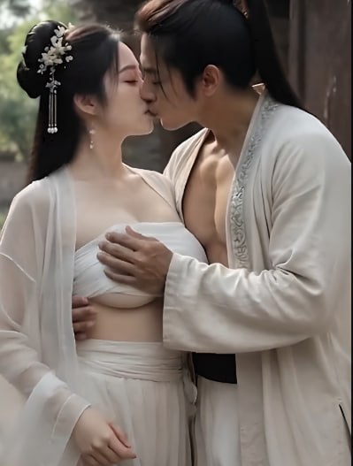 雪山救狐榨恩记EP1 AI成人短剧 雪山救下受伤狐狸竟遇千年狐妖化身绝美少女以身相许报恩