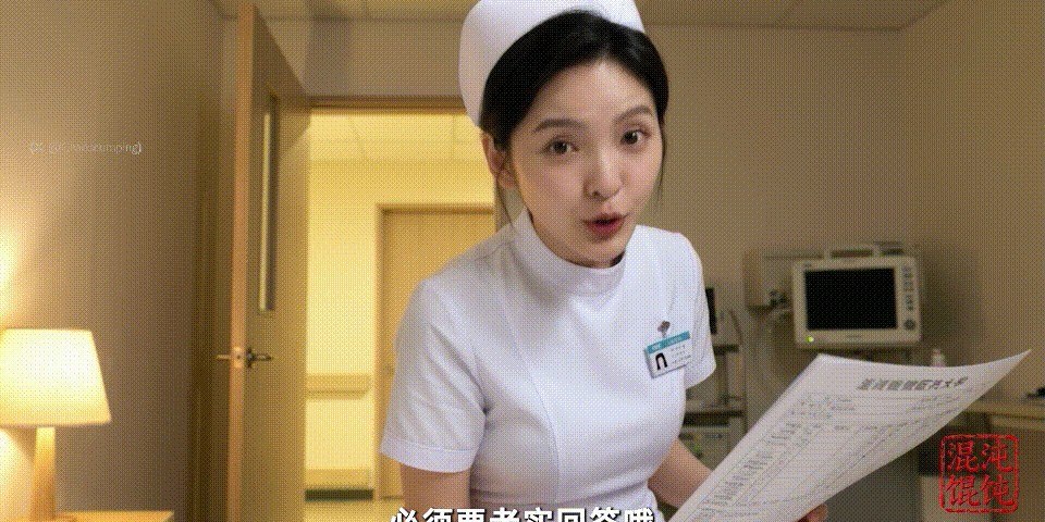 夜勤综合医院 AI成人短剧 深夜医院诊室发生荒唐情事纯情护士在病床上遭粗暴对待