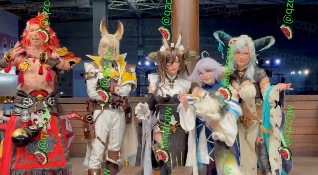 碧蓝幻想大阪线下活动六龙Cosplay阵容惊艳亮相并现场修灯玩游戏