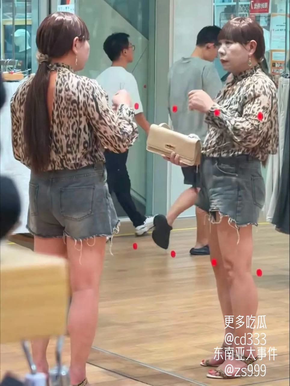 曾红遍全网的南京红姐近日低调现身广州引发关注