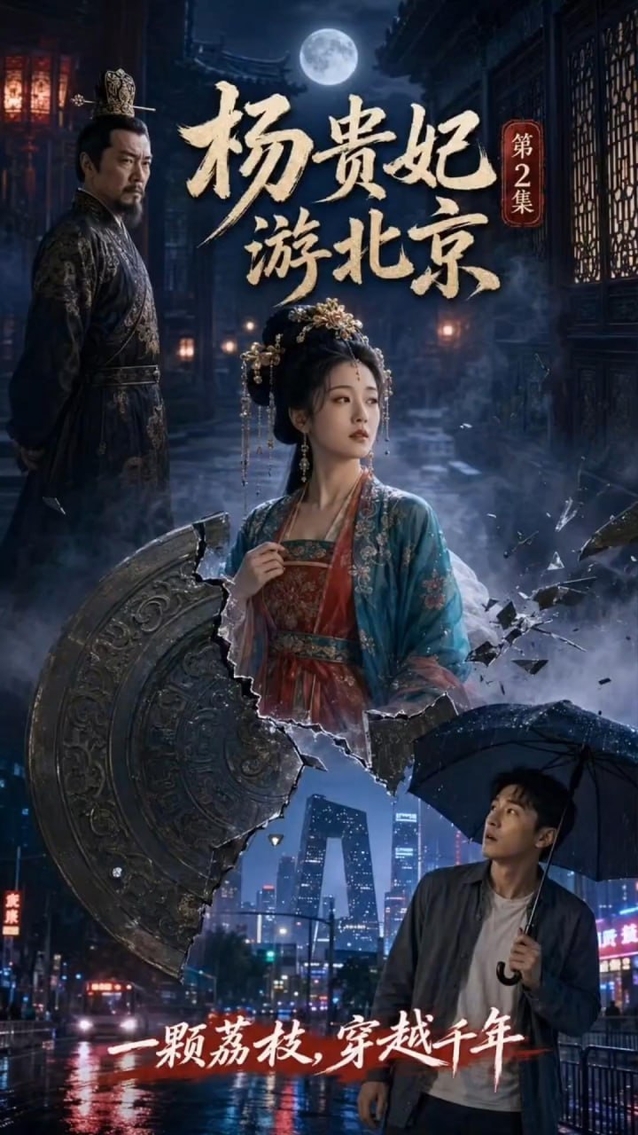 杨贵妃游北京 AI成人短剧 穿越男主误入古代北京开启欲望之旅与杨贵妃肉欲交锋