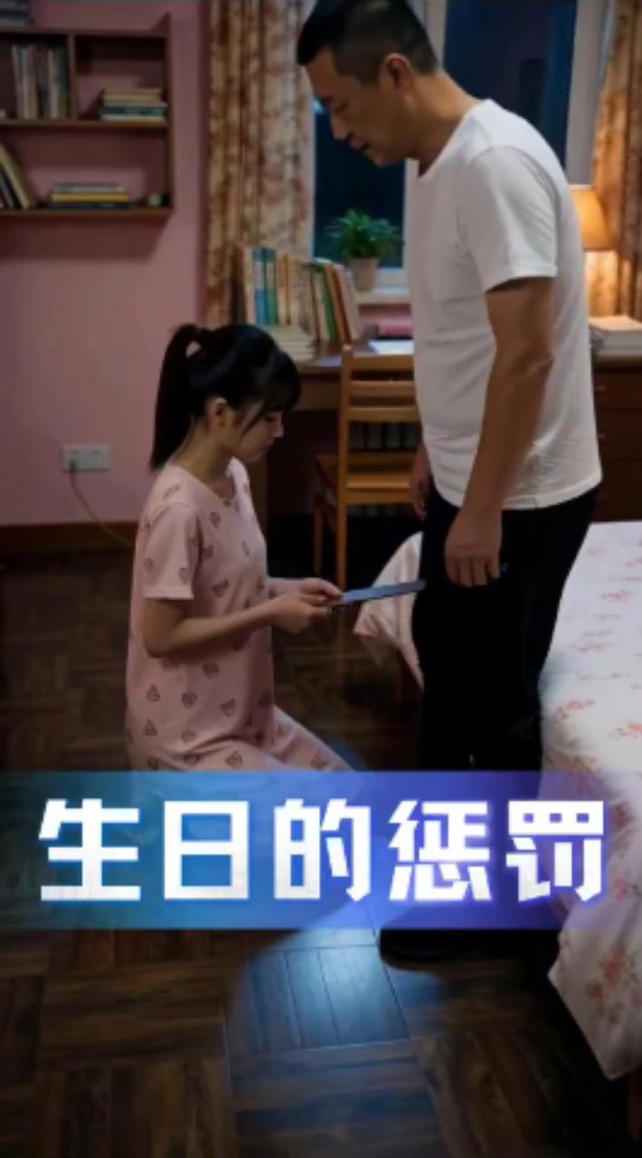 生日的惩罚 AI成人短剧 生日宴后的禁忌惩罚:女儿在家庭角落与父亲陷入背德肉欲纠缠