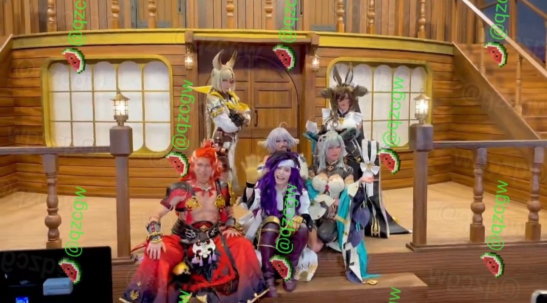 碧蓝幻想大阪线下活动六龙Cosplay阵容惊艳亮相并现场修灯玩游戏