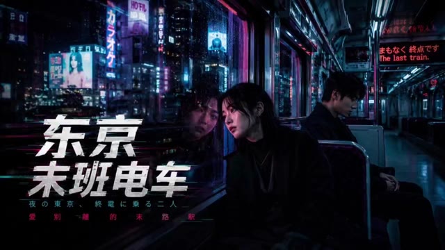 东京末班列车 AI成人短剧 狭窄车厢内多人交缠释放极致情欲