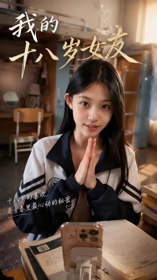 我的成年女友 AI成人短剧 模拟青涩学生制服形象诱导用户进行肉欲消费