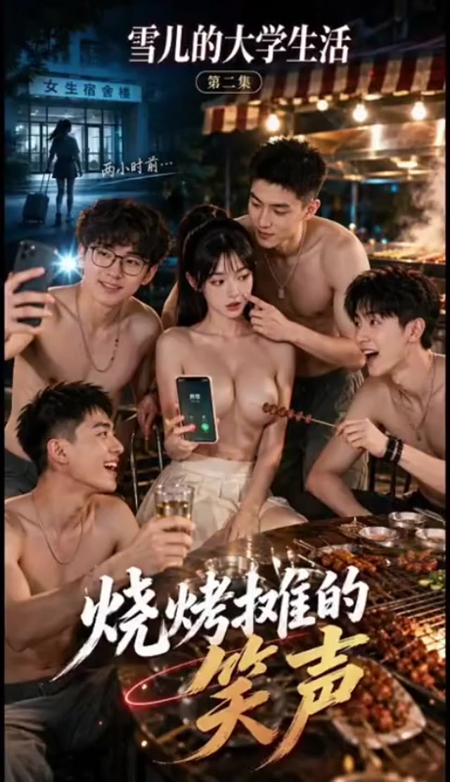 雪儿的大学生活 AI成人短剧 清纯校花雪儿私下生活糜烂在琴行与宿舍与学长发生多段背德关系