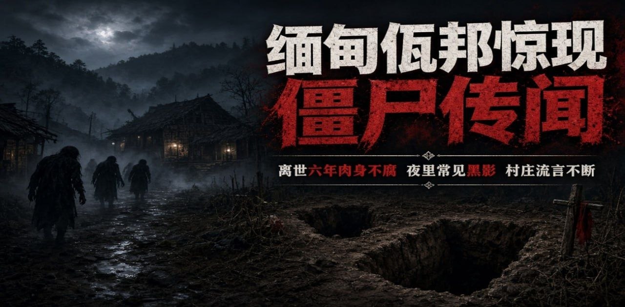 缅甸佤邦偏僻村庄传出六年前死者肉身不腐且深夜游荡引发村民恐慌