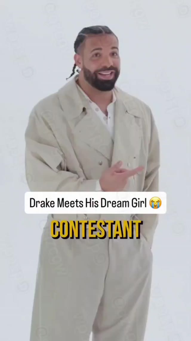 歌手Drake在约会直播中向哥特风女孩学狗叫并承诺为其母买房