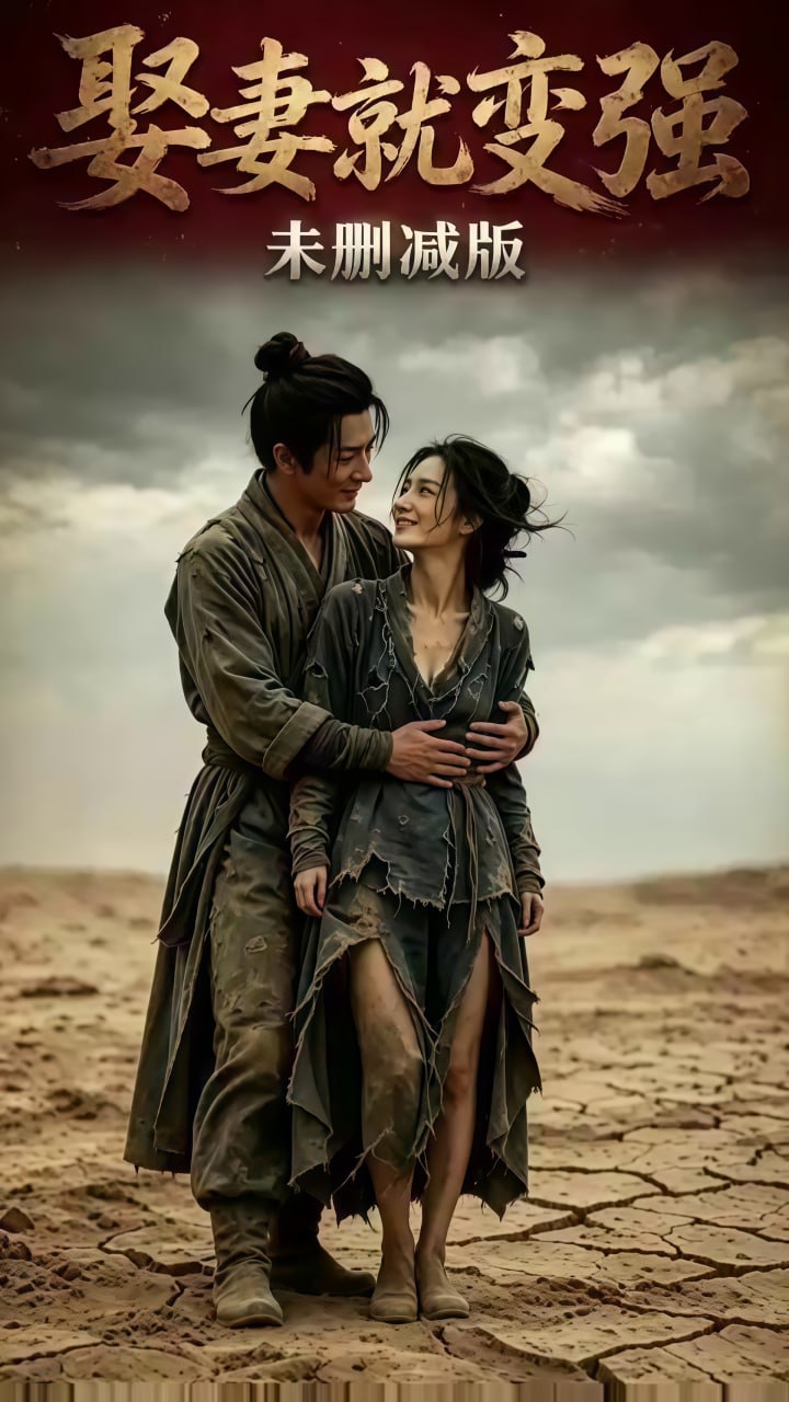 AI短剧《娶妻就变强》通过天马行空的设定与露骨情欲内容吸引流量