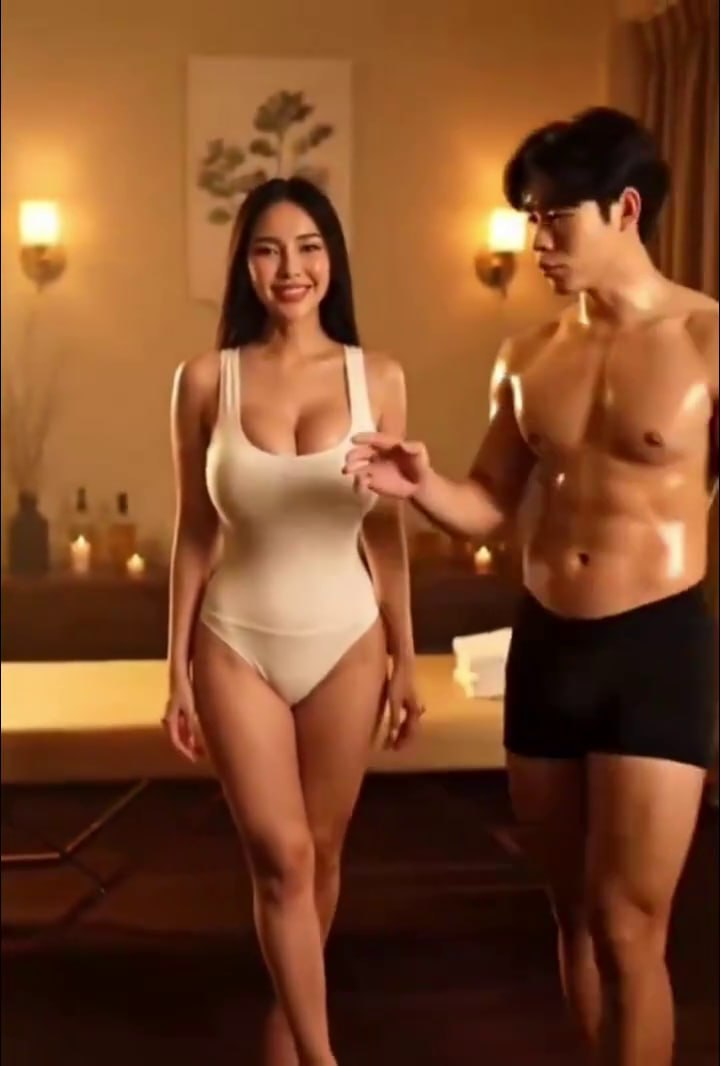 熟女按摩 AI成人短剧 深巷泰式按摩店内熟女技师以精油按摩诱导顾客陷入肉欲禁忌