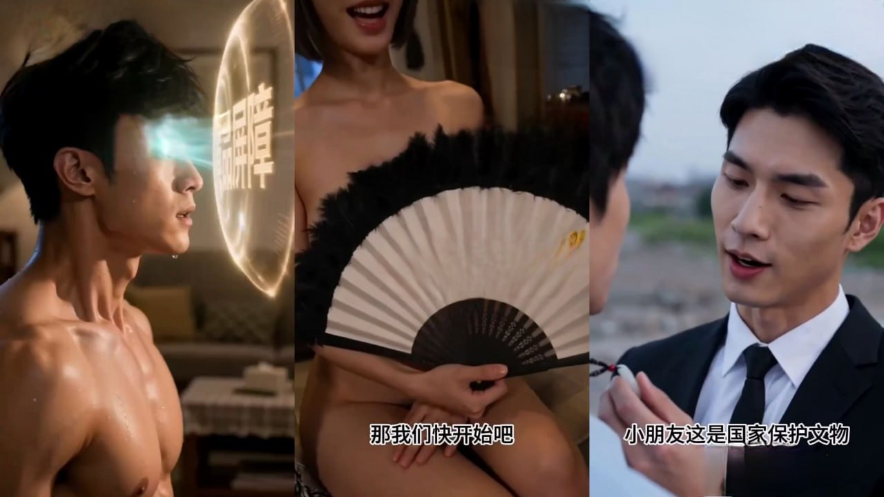 神瞳觉醒EP18-19 AI成人短剧 催眠掌控伦理熟女与清涩女儿实现双修升级
