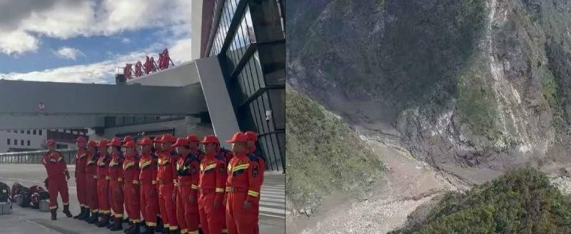 尼泊尔侧突发泥石流冲向西藏吉隆口岸导致建筑被埋及道路中断