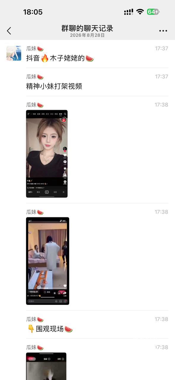 街头精神小妹因琐事爆发激烈肢体冲突引发围观人群混乱