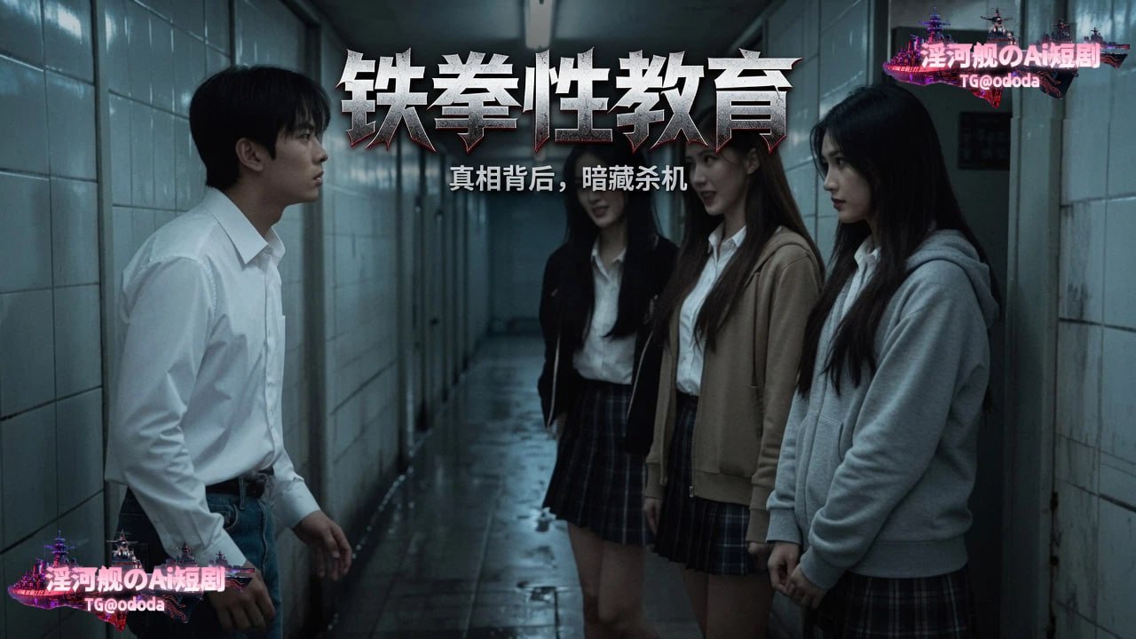 铁拳性教育 AI成人短剧 男大学生遭太妹厕所强暴后利用偷拍视频展开多场景肉欲复仇
