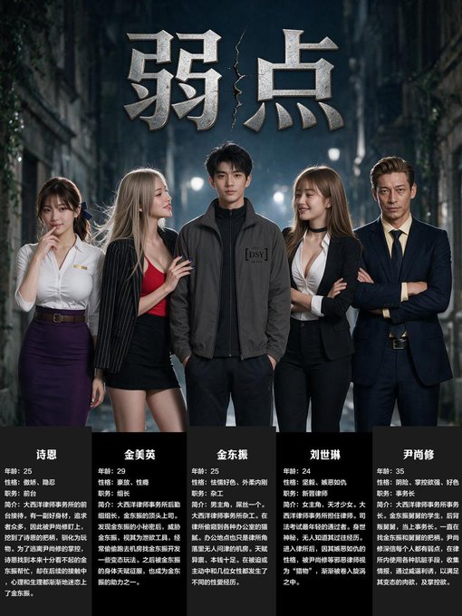 弱点 AI成人短剧 律所机房管理员与前台及组长发生不正当关系并引发荒诞肉欲纠缠
