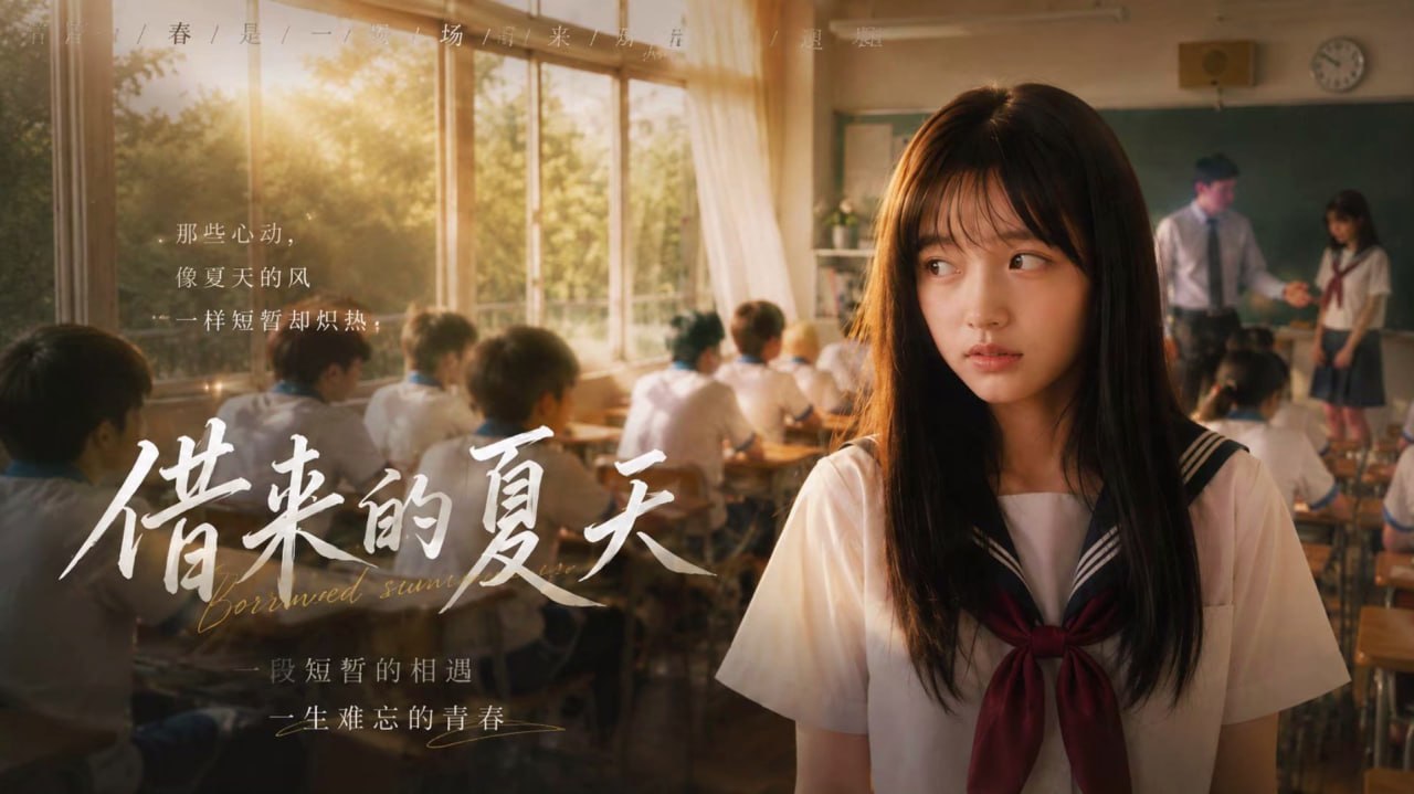 AI成人短剧《借来的夏天》通过细腻感官描写展现夏日炽热情欲