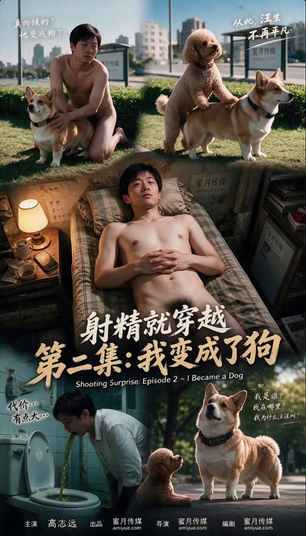 射精就穿越EP1-3 AI成人短剧 社畜马超觉醒射精穿越异能在不同躯体间疯狂索取肉欲