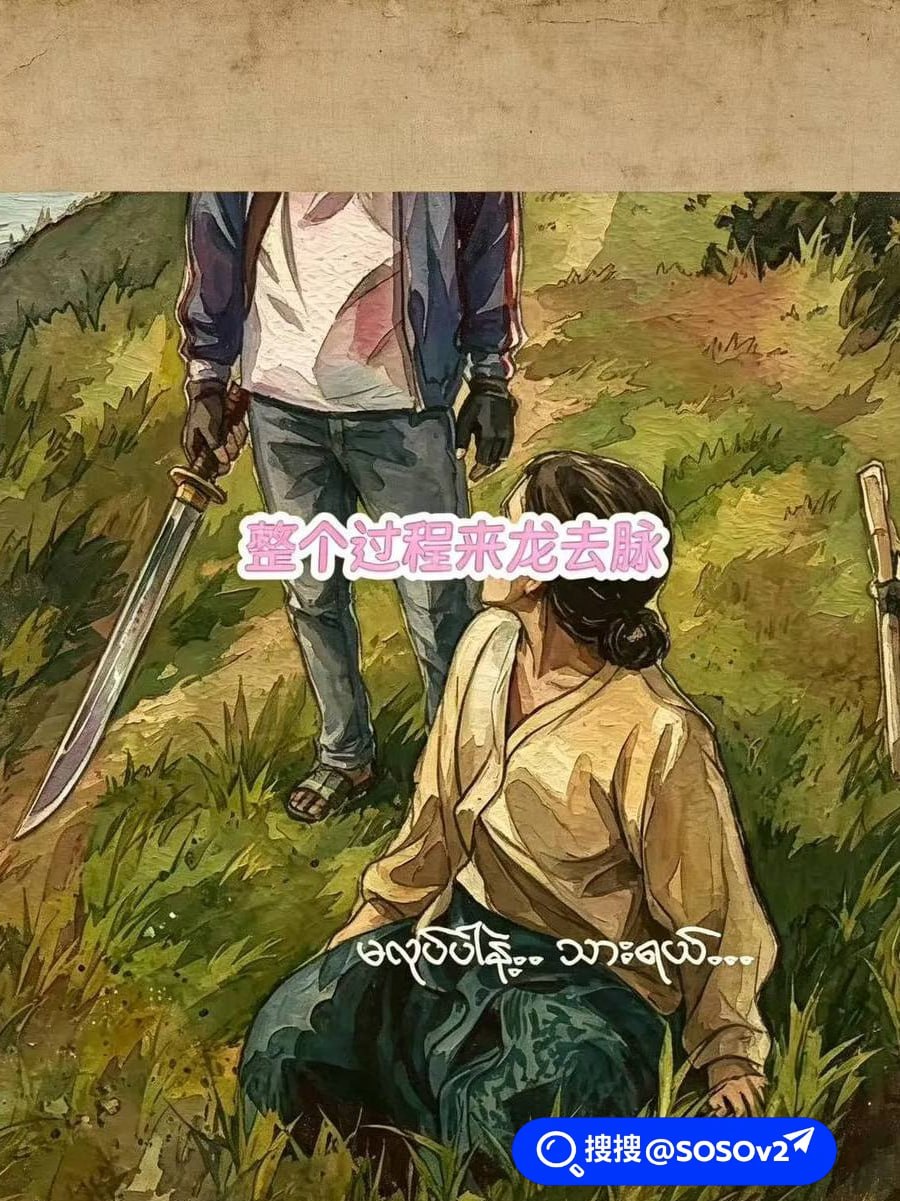 缅甸民兵武装在克钦邦山区执行斩首任务并伪造家庭伦理悲剧视频