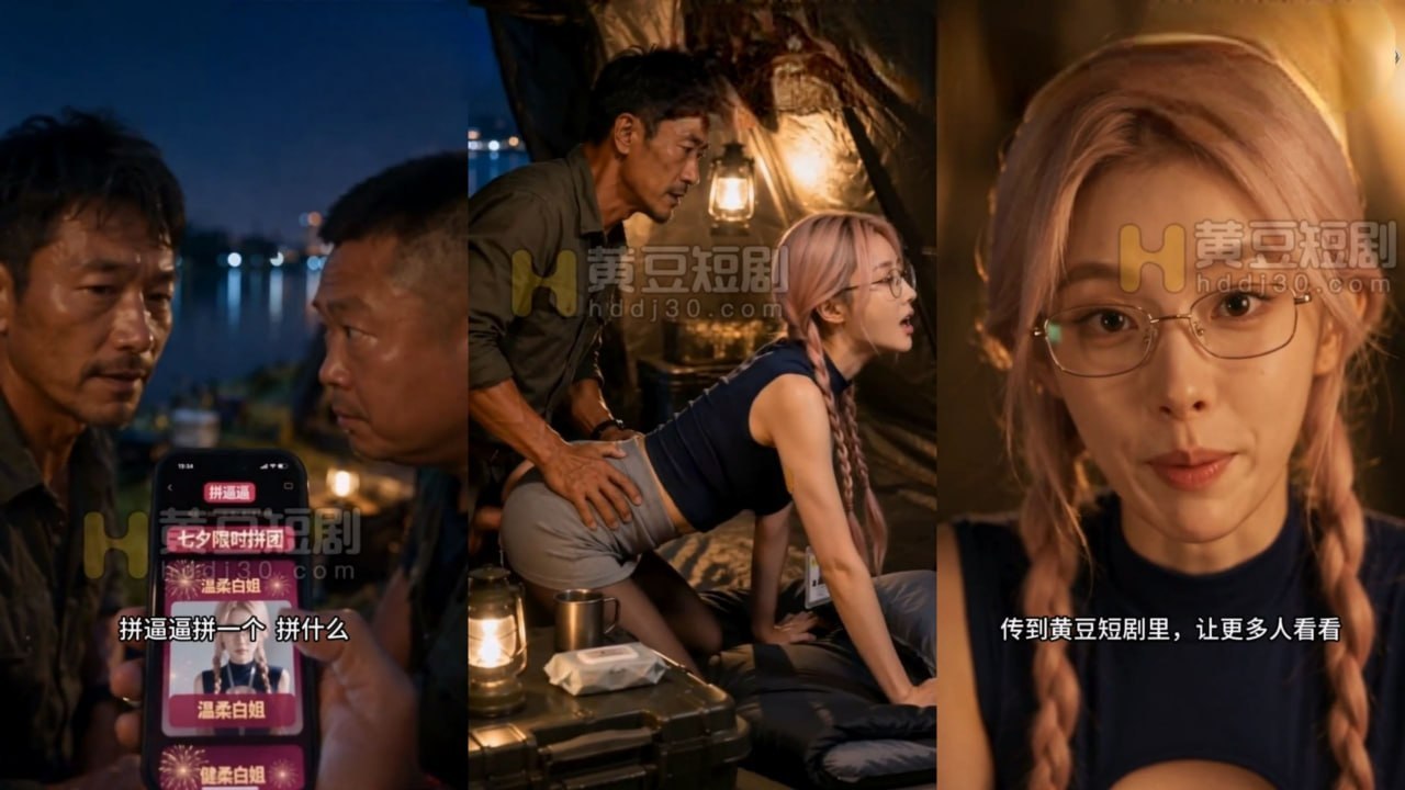 拼逼逼EP2 AI成人短剧 神秘拼单软件诱导各阶层男士参与肉偿交易引发情感与欲望的沉沦