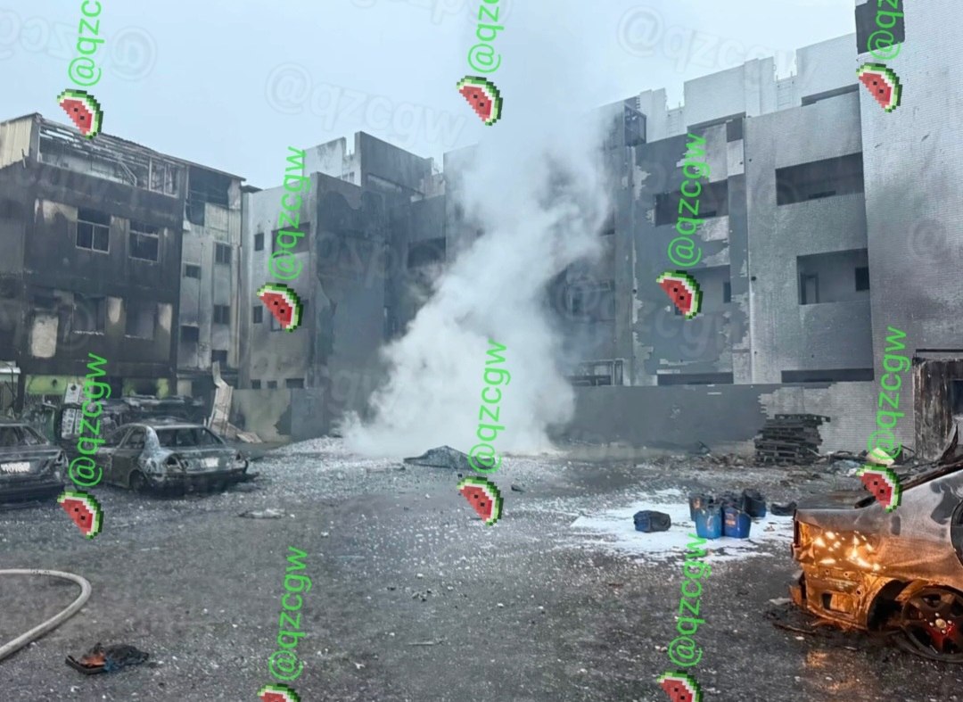 台南安南区住宅区空地废弃物突发爆炸火灾致13人受伤