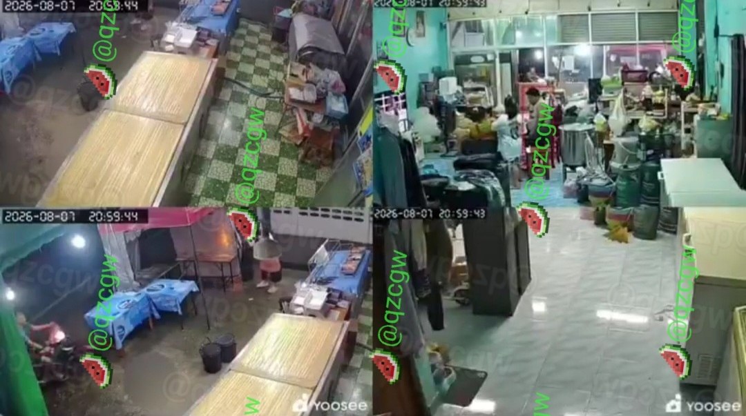 泰国退休警察醉酒持枪突袭烧烤店连续射击十二枪打伤仇人