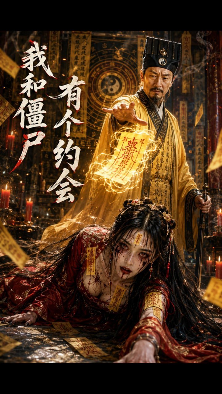 AI成人短剧呈现僵尸题材禁忌情欲通过冰冷尸身与火热肉欲碰撞