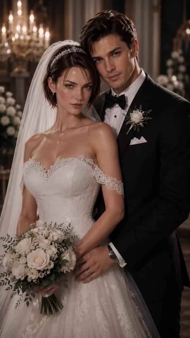 AI魔改成人短剧生化危机3禁忌篇：新婚前夕卡洛斯强行占有纯欲新娘吉尔