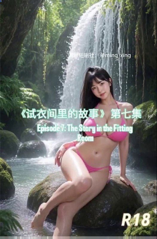 试衣间里的故事第七集 AI成人短剧 成熟女性在商场试衣间内对年轻店员进行激烈的肢体侵犯与情欲诱导