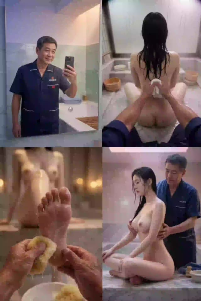 搓澡大爷 AI成人短剧 澡堂搓澡工与端庄少妇在水雾氤氲的浴室中发生不正当性关系