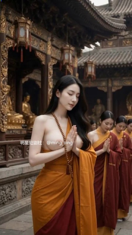 观女 AI成人短剧 佛前禁忌肉搏视频挑战道德底线