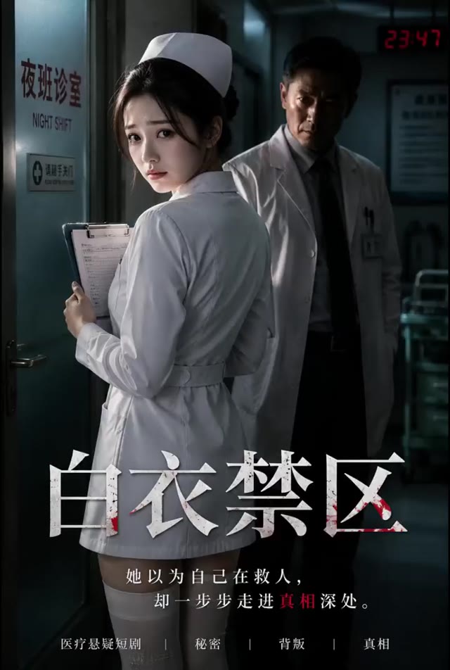 白衣禁区 AI成人短剧 禁欲医生被撕碎白大褂后的极致反差肉欲