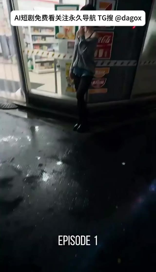 便利店艳遇 AI成人短剧 便利店黑丝御姐深夜诱导路人进入窄巷进行激烈的肉体冲撞
