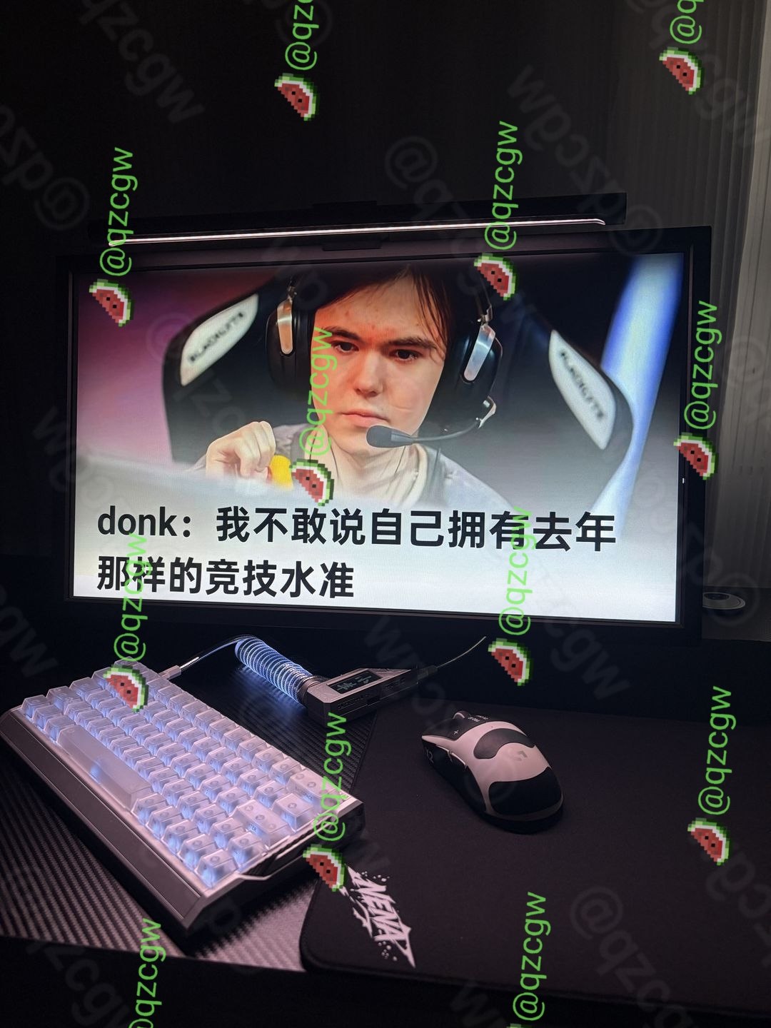 电竞世界杯Spirit选手donk无甲沙鹰狂轰四杀绝杀B8晋级八强